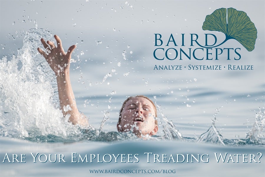 Are Your Employees Treading Water?