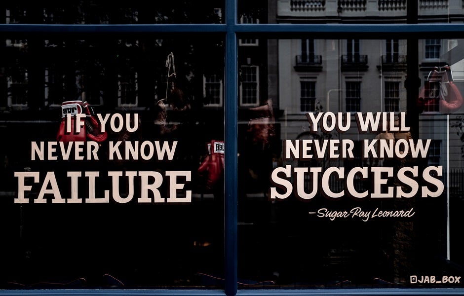 Why Learning From Failure Is The Key To Success