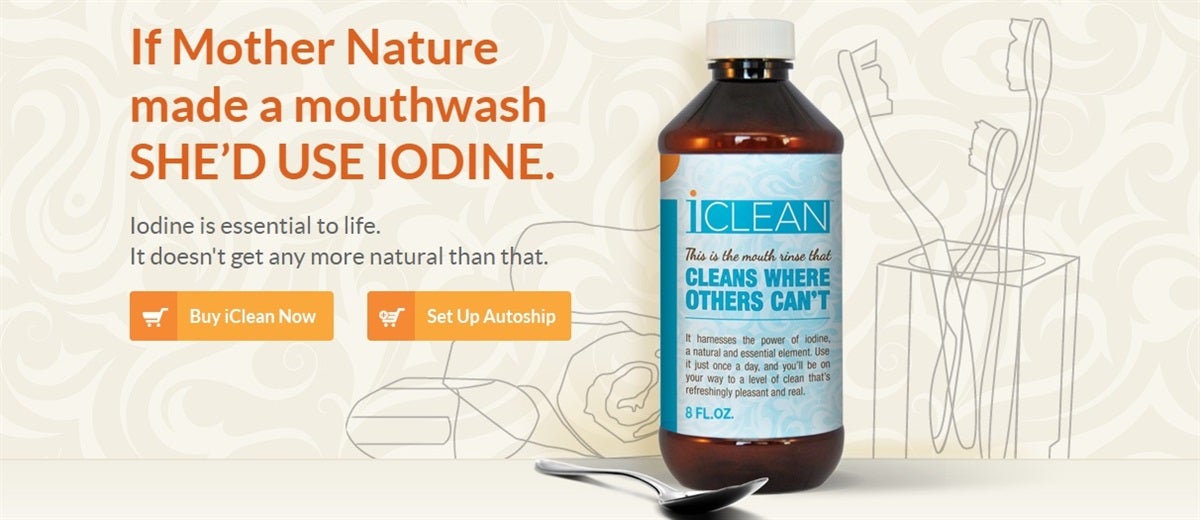 iCLEAN - The Mouthwash With a Purpose