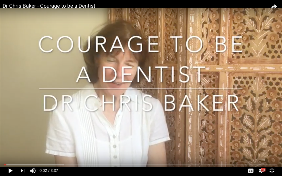 Courage to be a Dentist (and the role orthodontics might play)