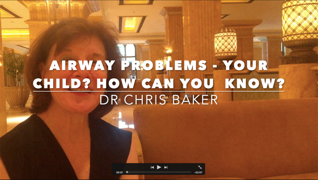 Airway Problems in Your Child?  How Can You Know?