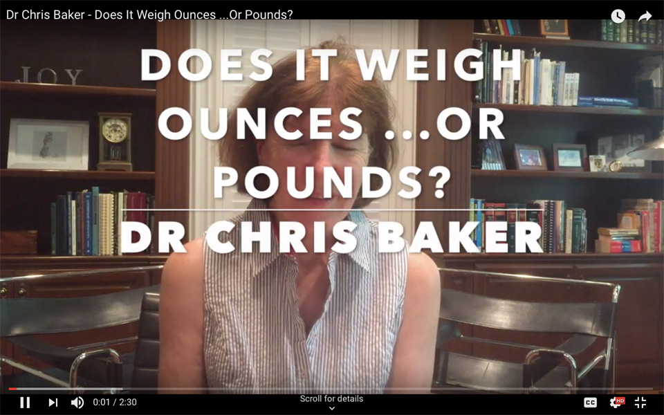 Does it weigh ounces... or pounds?
