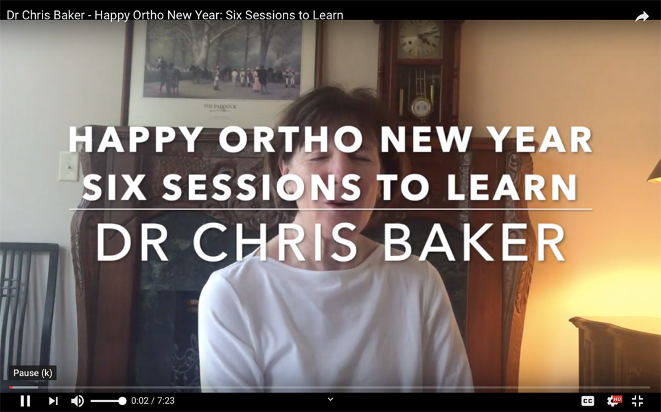 Happy Ortho New Year: Six Sessions to Learn