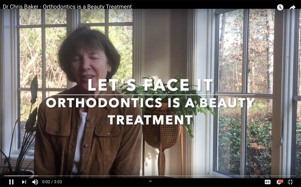Let's Face It: Orthodontics is a beauty treatment