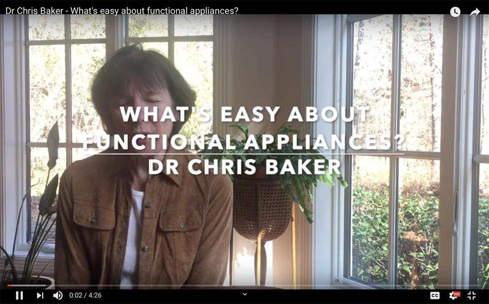 What's Easy About Functional Appliances?