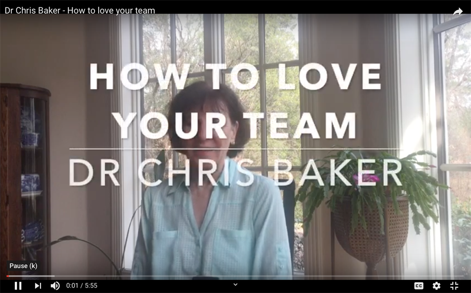 How to LOVE your team