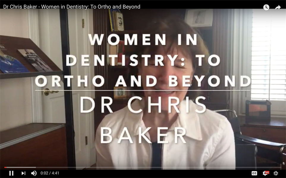 Women in Dentistry - To Ortho and Beyond