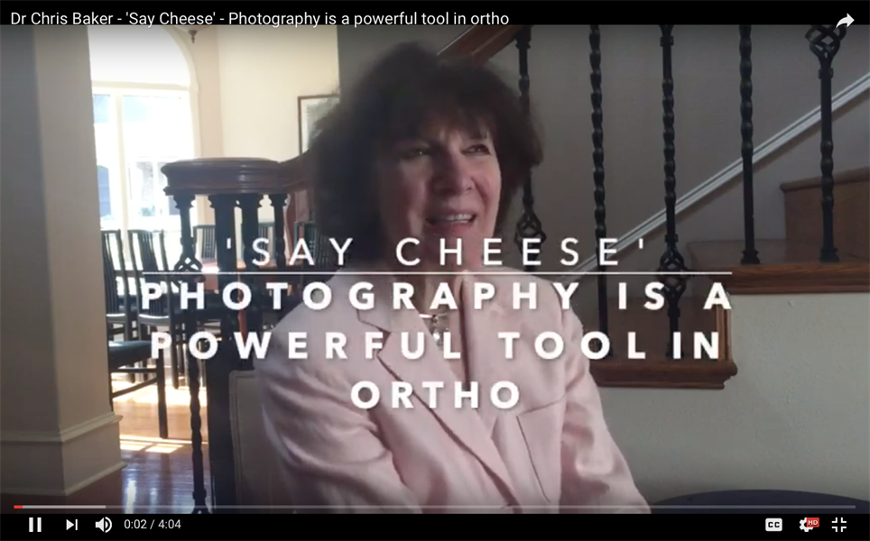 'Say Cheese' - Photography is a powerful tool in ortho