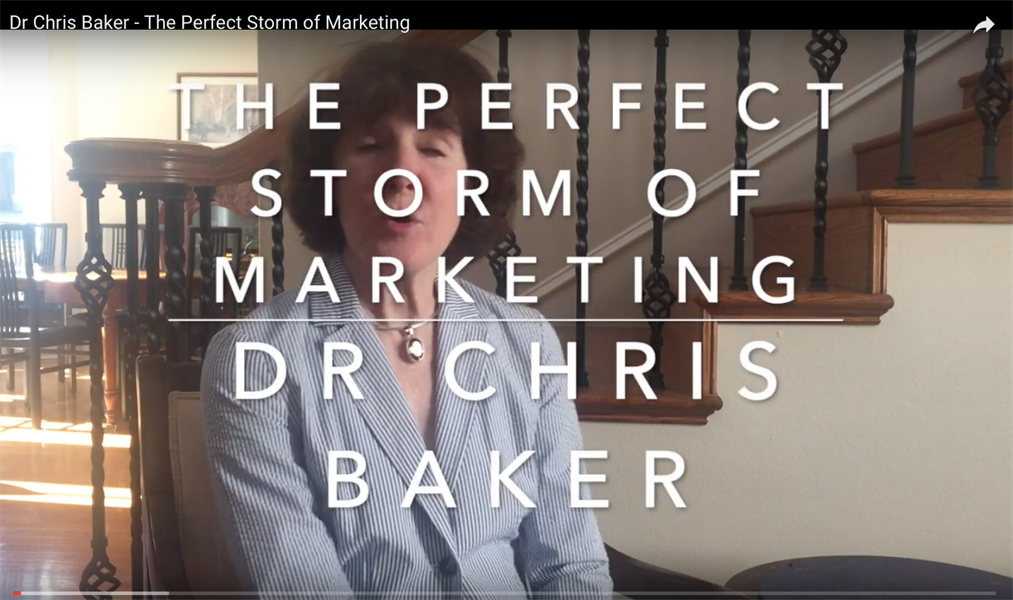 The 'Perfect Storm' of Marketing
