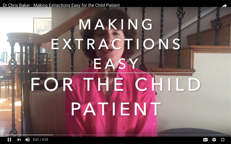 Making Extractions Easy for the Child Patient