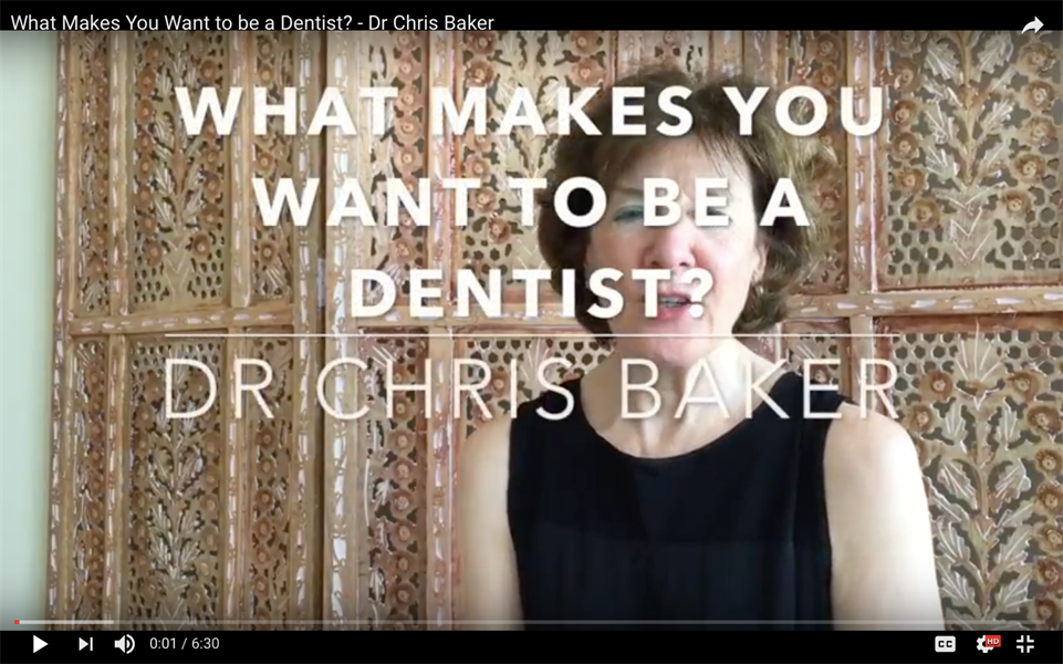 What Makes You Want to be a Dentist? 