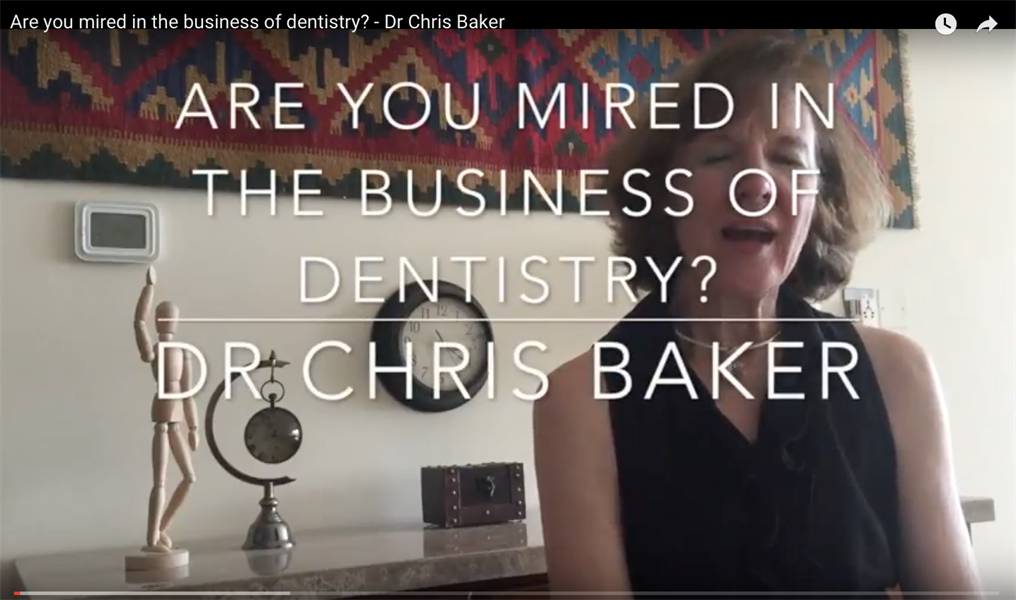 Are You Mired In the Business of Dentistry? 