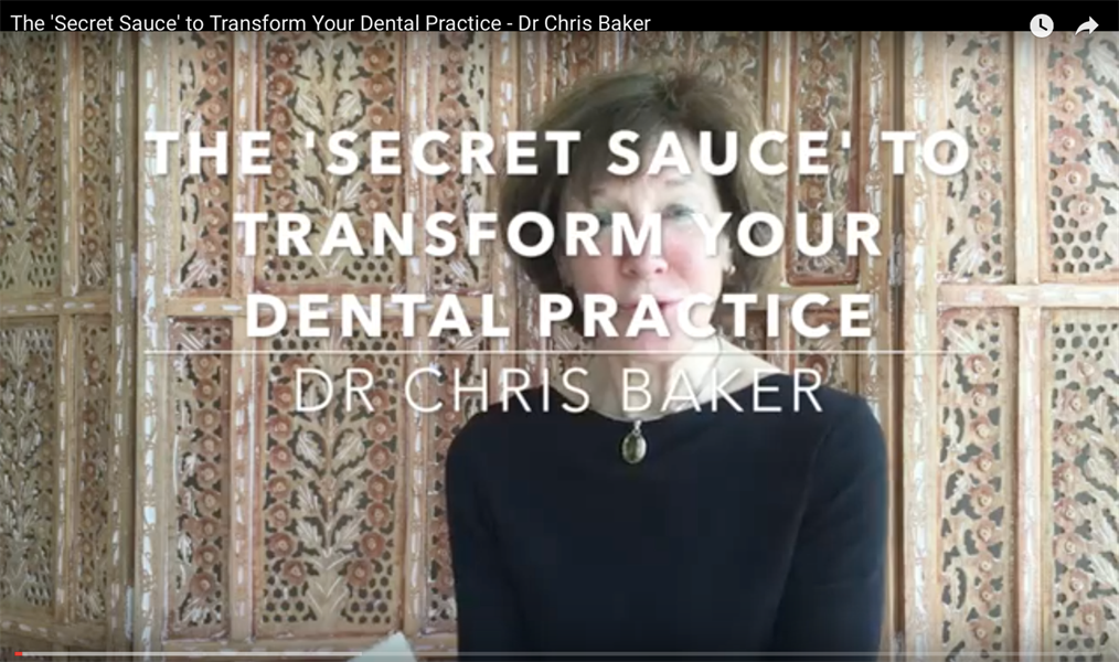 The 'Secret Sauce' To Transform Your Dental Practice