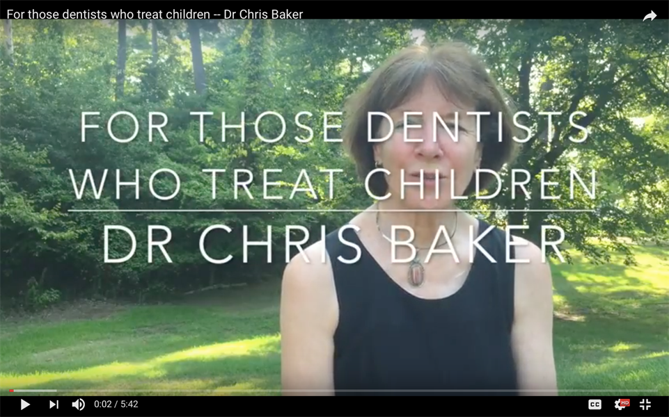  For those Dentists who treat children  (Why those 'baby teeth' aren't always so 'golden')