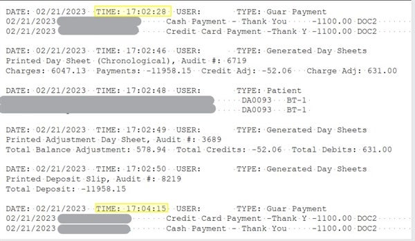How to steal $1100 in 1 minute and 47 seconds.