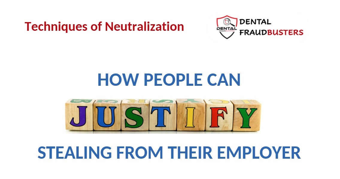 Techniques of Neutralization - how people justify stealing
