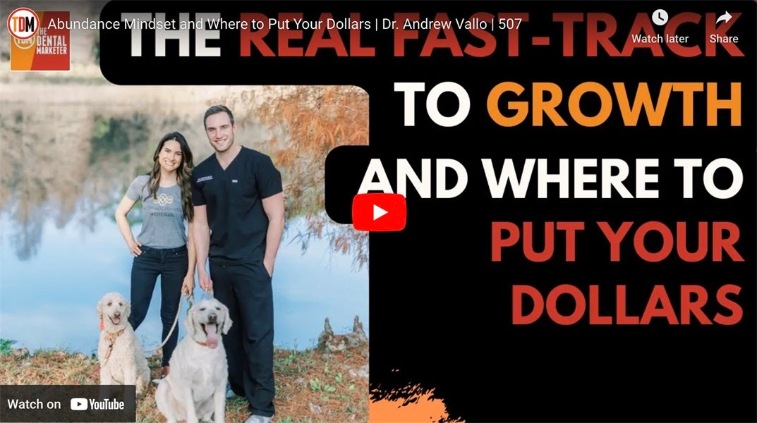 Abundance Mindset and Where to Put Your Dollars | Dr. Andrew Vallo 