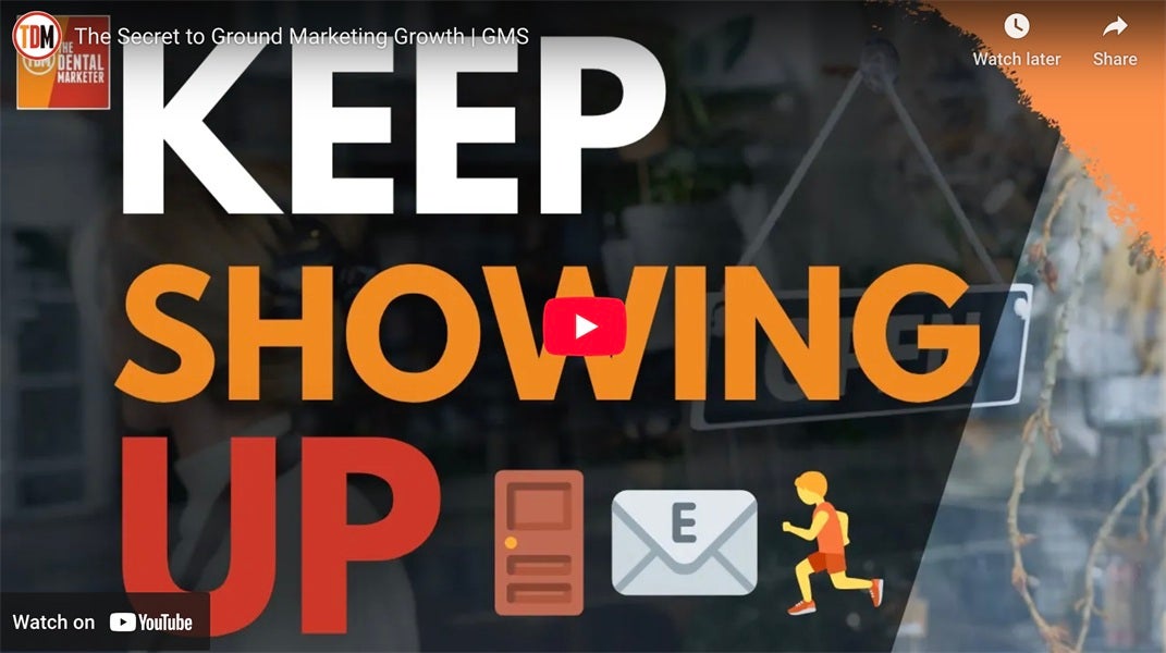 Keep Showing Up: The Secret to Ground Marketing Growth | GMS
