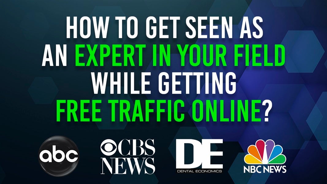 How to get seen as an expert in your field while getting free traffic online?