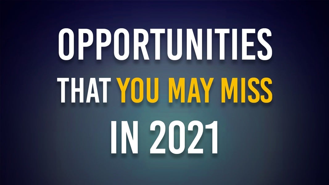 Opportunities That You May MISS in 2021: How to Make a Profit From the Internet?