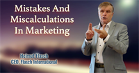 Mistakes And Miscalculations In Marketing