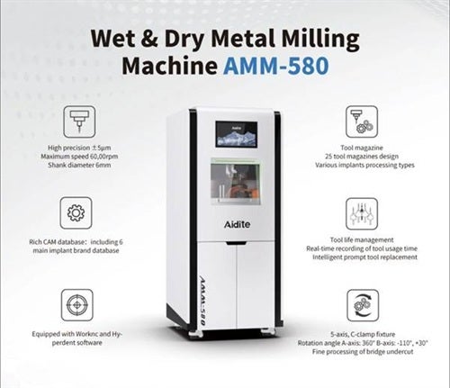 Aidite AMM-580 dental milling machine