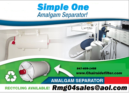 Cost effective amalgam separator