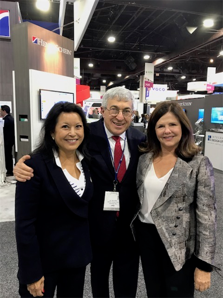 The Future of Dentistry is Bright! Mr. Stanley Bergman, CEO of Henry Schein with Dr. Carol Summerhays, past president of ADA, and Dr. Bette Robin