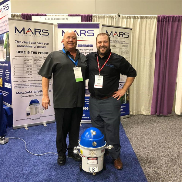 M.A.R.S Bio-Med had a Celebrity Visitor at the Ohio Dental Association 