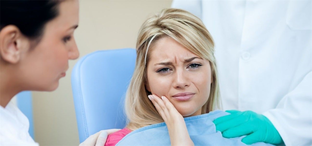 Get to the dentist quickly!