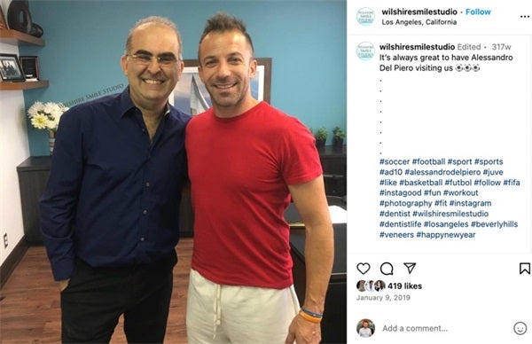 Celebrities Who Promote Their Dentists on Instagram