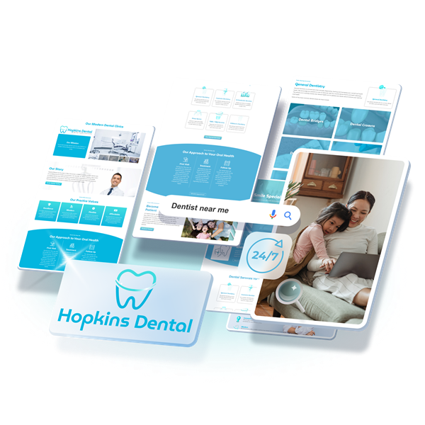 Dental Website Design for Dentists to Attract New Patients
