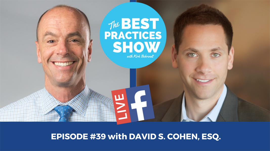 Episode #39 - Simple Secrets to Successful Purchases, Sales, and Partnerships with David Cohen, Esq.