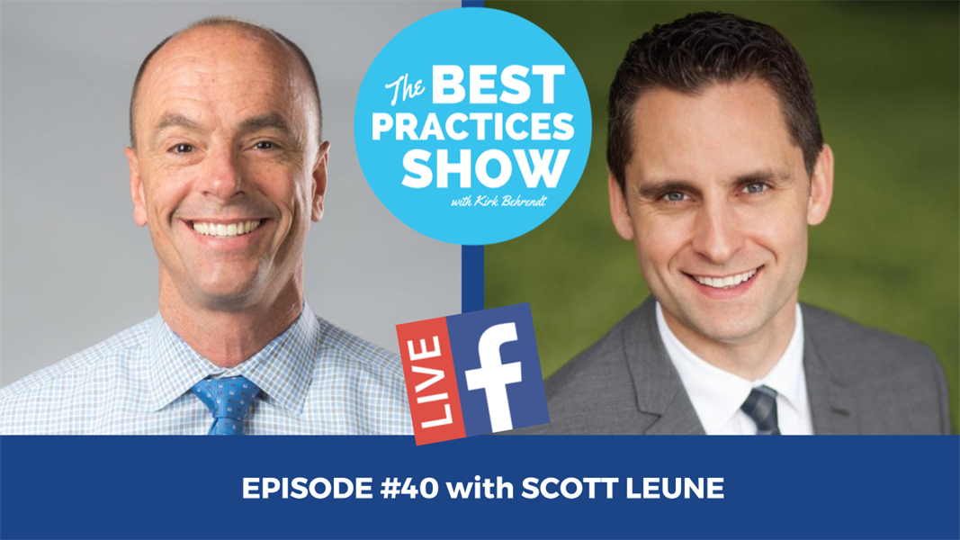 Episode #40 - Four Ways to Immediately Lower Overhead with Dr. Scott Leune