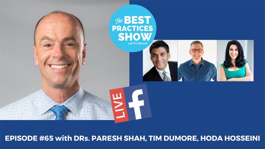 Episode #65 - Interdisciplinary Communication in a Contemporary Practice with Dr. Paresh Shah, Dr. Tim Dumore, and Dr. Hoda Hosseini