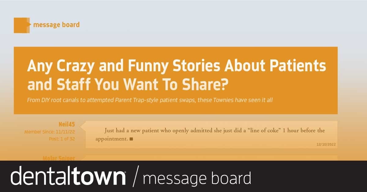 Any Crazy and Funny Stories About Patients and Staff You Want To Share?