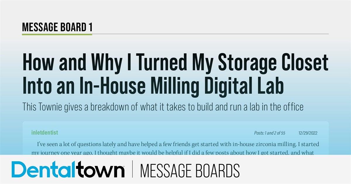 How and Why I Turned My Storage Closet Into an In-House Milling Digital Lab