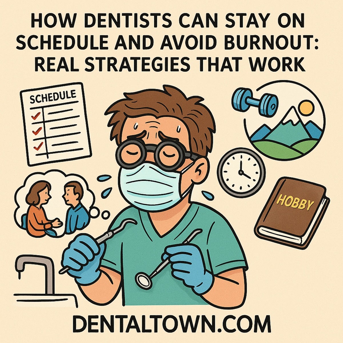 How Dentists Can Stay on Schedule and Avoid Burnout