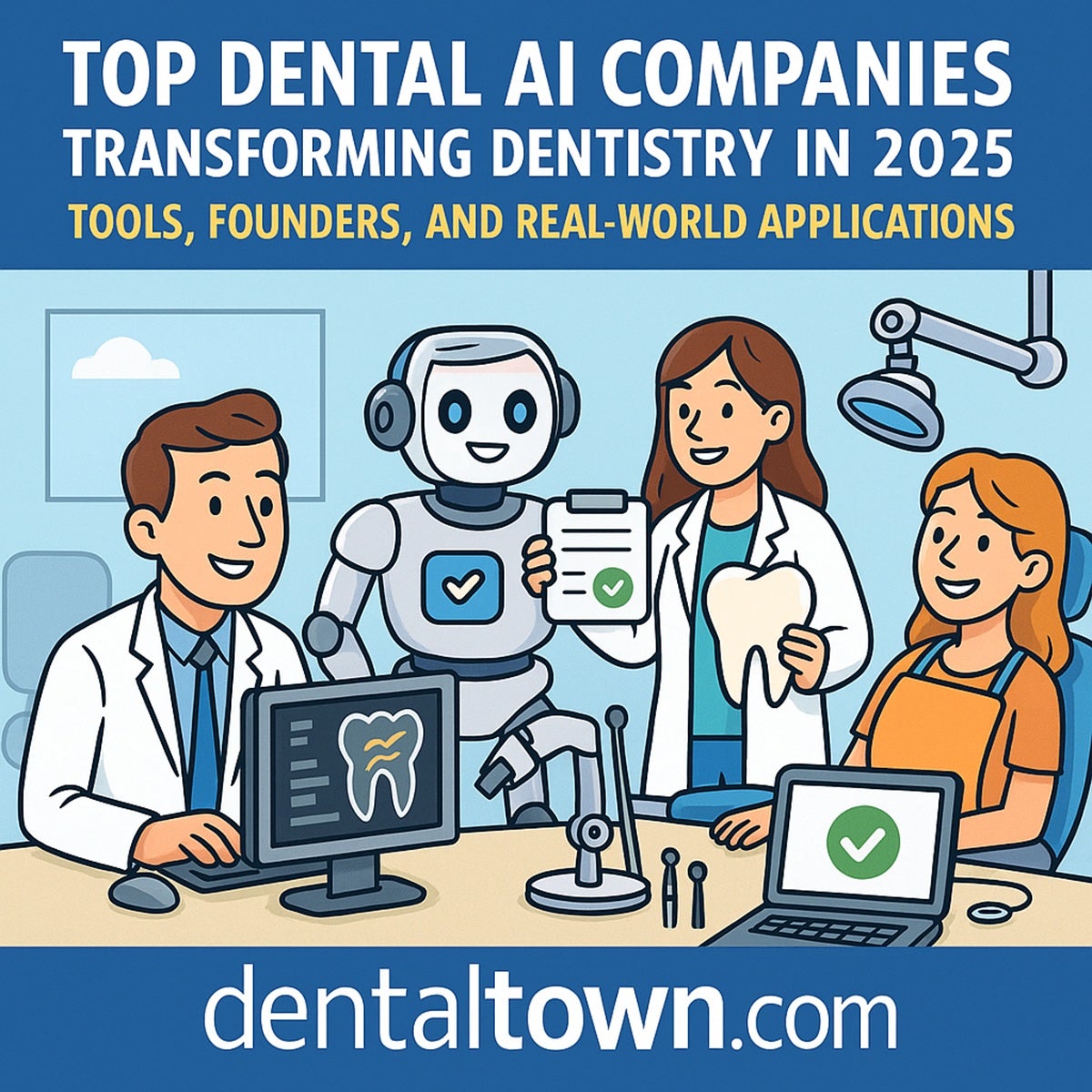 Top Dental AI Companies Transforming Dentistry in 2025
