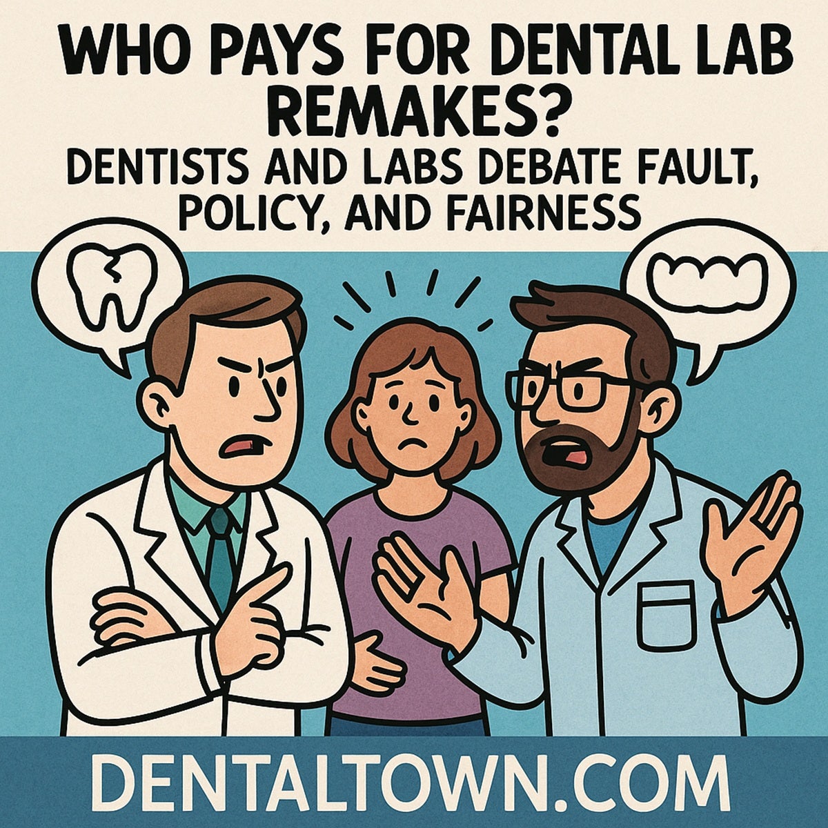 Who Pays for Dental Lab Remakes?